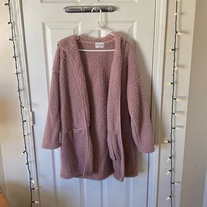 Olive + Oak women’s puffy pullover cardigan